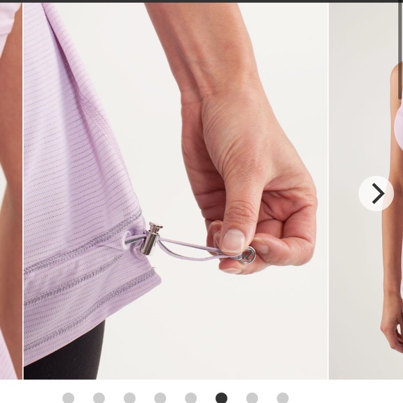 Lululemon Run: Tame Me Tank in Rose Quartz (Light Purple) Size 2 - Picture 6 of 6